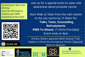 March for men flyer