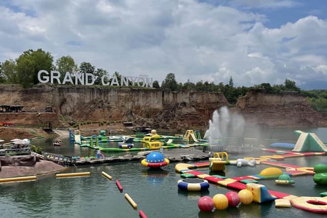 Grand Canyon water park in Chiang Mai, Thailand.