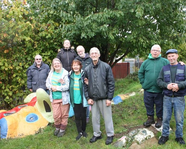 Some of the Orchard volunteers
