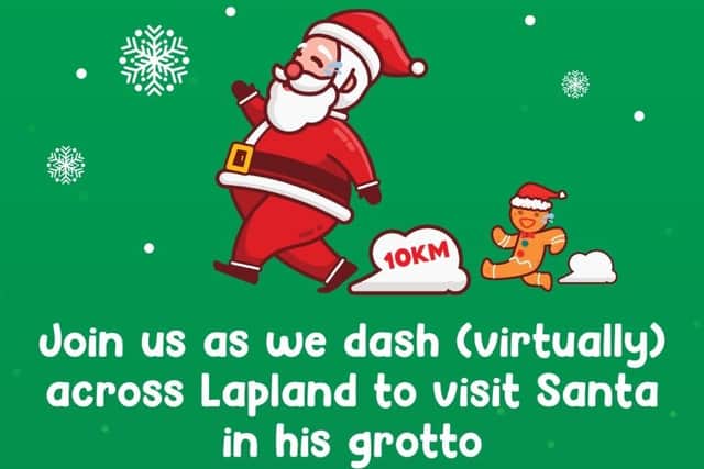 Join virtual Lapland Santa dash in aid of Milton Keynes Hospital Charity