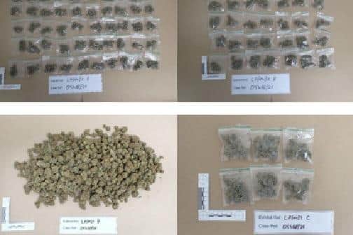Some of the drugs that police recovered from Karol Wieczorkowski. Pic: Thames Valley Police