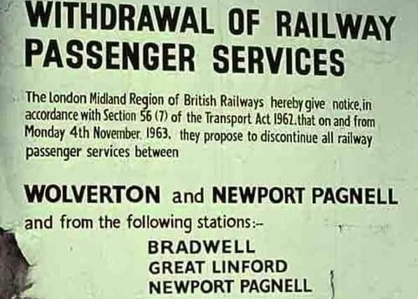 Despite objections from townspeople, the Newport Nobby line was closed down 56 years ago this month