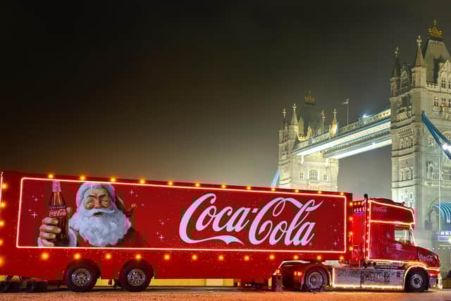 The Coca-Cola Christmas Truck will be parked up outside the Centre:MK this weekend