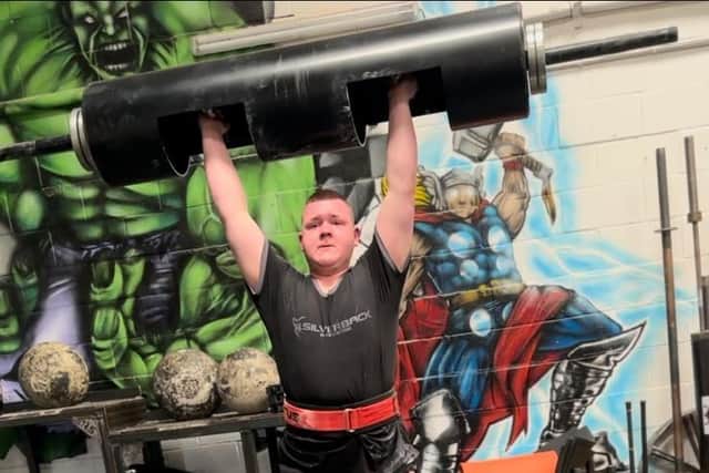 Freddie Willis, 17, aims to become the World's Strongest Man
