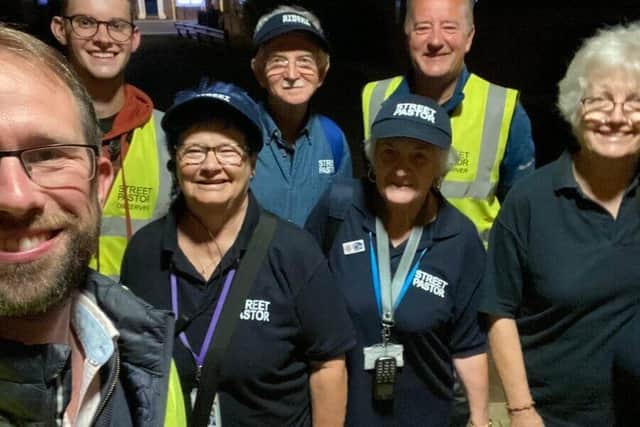 Funding is to be made available to support volunteers like the Newbury Street Pastors, above