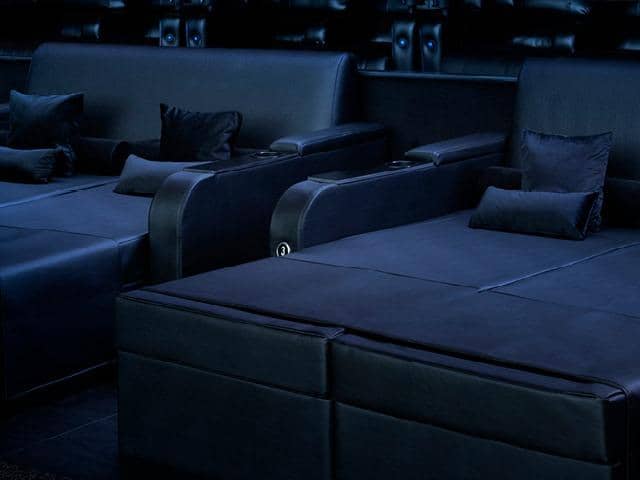 Lie back and enjoy watching the latest films from a VIP Bed at the Odeon Milton Keynes