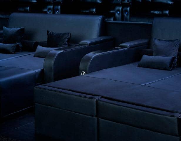 Lie back and enjoy watching the latest films from a VIP Bed at the Odeon Milton Keynes