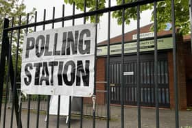 Polling Station Flackwell Heath Community Centre, photo from Charlie Smith Local Democracy Reporting Service