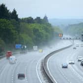 The M3 is among stretches of smart motorway with no hard shoulder