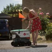 The DPD robots in MK will be green, white and orange