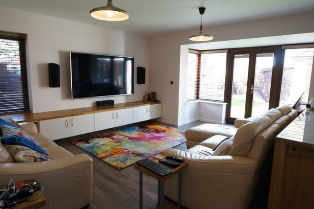 The property features underfloor heating throughout