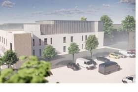Artists' impression of the new Oak wards to be built at Milton Keynes University Hospital