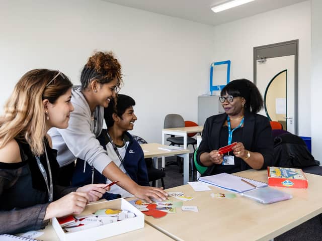 ESOL students at MK College