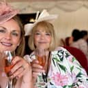 Katie Left Pam Right, attending the Savvitas MP Heroes event at the houses of Parliament Parliament