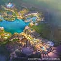 How the new Bedford borough-based Universal Studios UK theme Park might look. Copyright: Universal Destinations and Experiences
