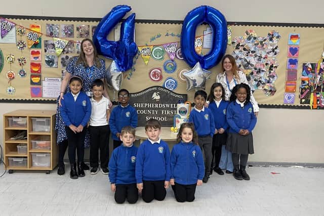 Shepherdswell Academy is celebrating its 40th birthday