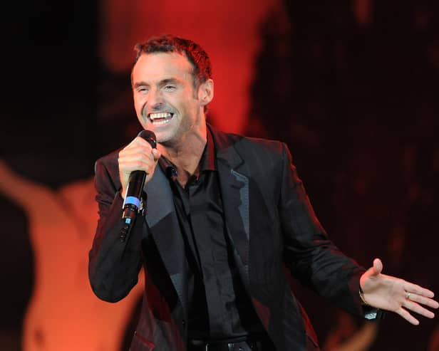 Marti Pellow performs during 'Thank You For The Music - A Celebration Of The Music Of Abba' at Hyde Park on September 13, 2009 in London, England. (Photo by Jim Dyson/Getty Images)