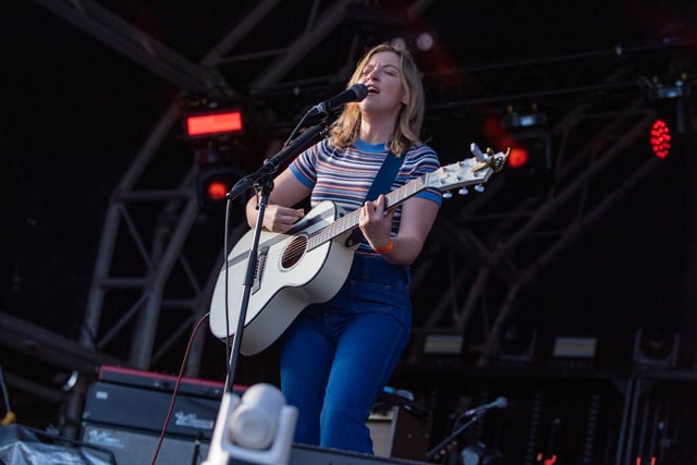 Jade Bird performing at Campbell Park, Milton Keynes, July 16, 2022. Photo by David Jackson.