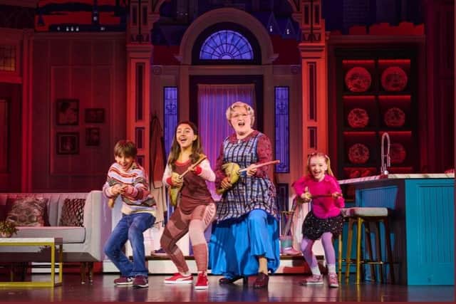 The popular West End Broadway comedy Mrs. Doubtfire is coming to Milton Keynes during its UK and Ireland tour. Photo: Matt Crockett