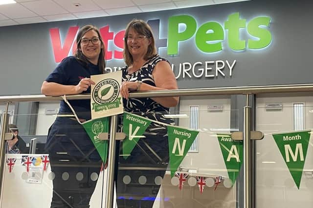 Vets4Pets Milton Keynes have receiveds green accreditation in industry first