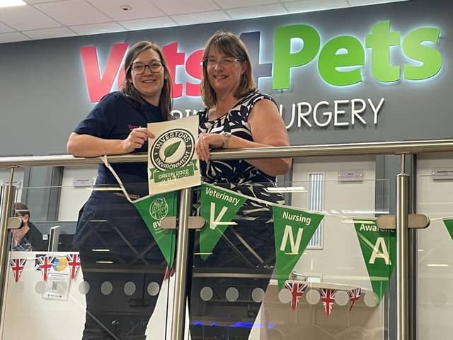 Vets4Pets Milton Keynes have receiveds green accreditation in industry first
