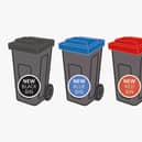 Each household in MK will be provided with four different wheelie bins in September