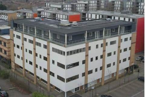 The former office block is in Avebury Boulevard at CMK