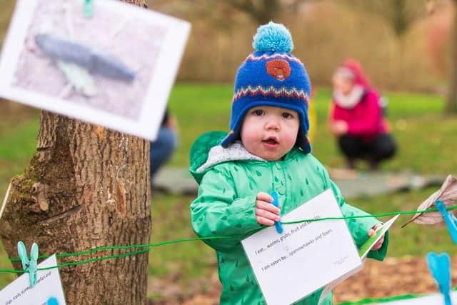 Toddlers love the Tree Tots sessions in MK