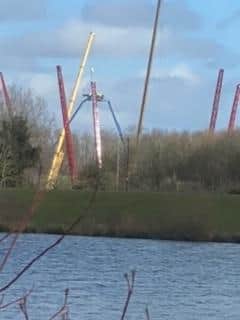 Strange structures have been going up at MK Bowl