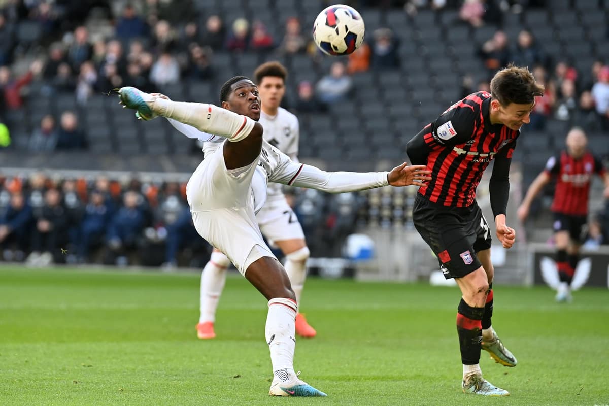 Toby Lock Toby Lock's MK Dons player rating pictures after the defeat to Ipswich Town