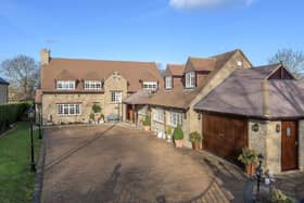 The spacious property offers five reception rooms, five bedrooms, five bathrooms and ground floor annexe.