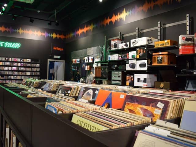 Willen Hospice has opened a specialist pre-loved music shop called Off The Record in MK's Midsummer Place shopping centre