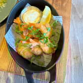 Crispy Butterfly Prawns is one of the spring dishes being served at Marco Pierre White's New York Italian restaurant in Milton Keynes