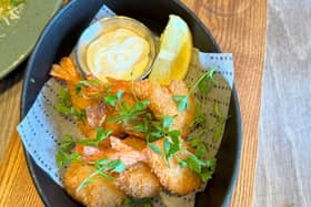 Crispy Butterfly Prawns is one of the spring dishes being served at Marco Pierre White's New York Italian restaurant in Milton Keynes