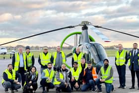 ARC Aero Systems, based at Cranfield, has secured a Civil Aviation Authority (CAA) certification for a "gyroplane" which will support emergency rescue services. Picture:  © Arc Aero Systems / SWNS