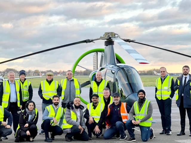 ARC Aero Systems, based at Cranfield, has secured a Civil Aviation Authority (CAA) certification for a "gyroplane" which will support emergency rescue services. Picture:  © Arc Aero Systems / SWNS