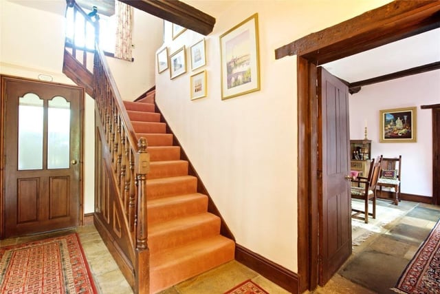 The property retains character features and has approximately 4,800 sq ft. of accommodation