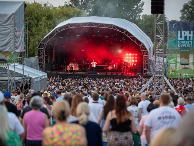 Fanis inside Campbell Park, Milton Keynes, July 16, 2022. Photo by David Jackson