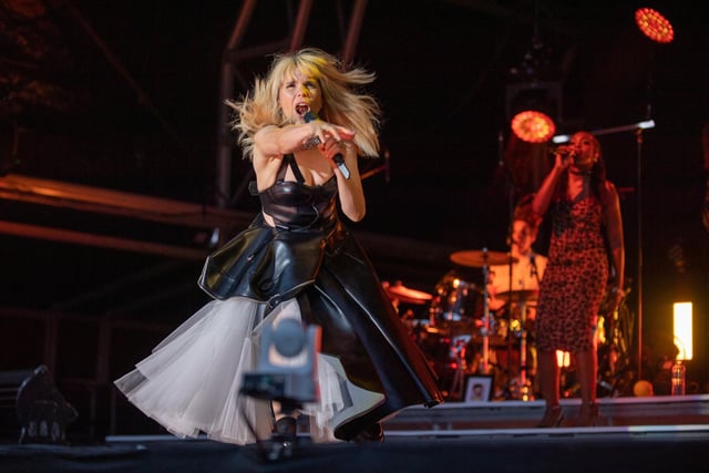 Paloma Faith performing at Campbell Park in Milton Keynes on July 17, 2022. Photo by David Jackson.