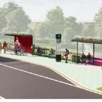 Roads designated for 'tram-like' vehicles and more signalised roundabouts - this will be Milton Keynes in 2050