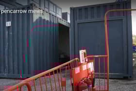 Milton Keynes City Council uses 70 of the shipping containers for emergency temporary housing for homeless people
