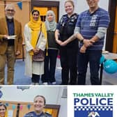 Police paid an educational visit to the Zainabiya Islamic Center mosque in Milton Keynes