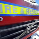 Four cars were damaged during a fire in Wolverton