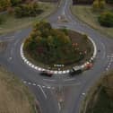 Do MK's grid road system and roundabouts reduce the risk of accidents?