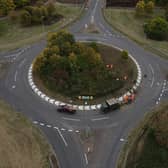 Do MK's grid road system and roundabouts reduce the risk of accidents?