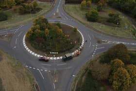 Do MK's grid road system and roundabouts reduce the risk of accidents?