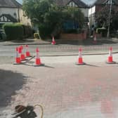 Council workers started the work today after the couple complained
