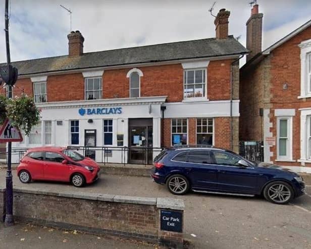 The branch is due to close tomorrow (Teusday)
