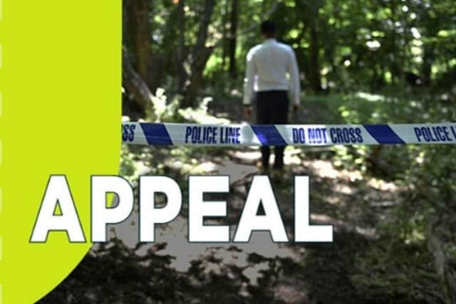 Police area appealing for witnesses following a fatal collision on Saturday, October 8