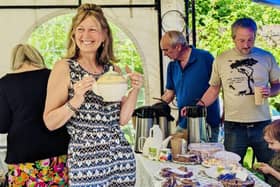 Charity founder Alison Hitchcock hosts a From me to Brew event